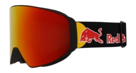 Skibril Red Bull JAMM-08RE2 Black Orange With Red Mirror