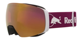 Skibril Red Bull JON-05RO2 White Red With Purple Mirror