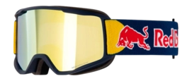 Skibril Red Bull NEON-03YE2 Blue Smoke With Yellow Mirror
