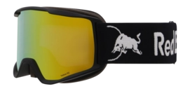 Skibril Red Bull NEON-07YE2 Black Smoke With Yellow Mirror