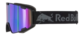 Skibril Red Bull PARK-18GR3 Black Green With Green Mirror