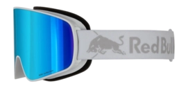 Skibril Red Bull RUSH-15BL3 White Red With Blue Mirror