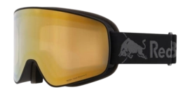 Skibril Red Bull RUSH-16GOX Black Orange With Gold Mirror