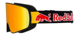 Skibril Red Bull RUSH-17RE2 Black Orange With Red Mirror