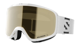 Skibril Salomon Unisex Aksium 2.0 Access Whiteite / Gold Max Vision