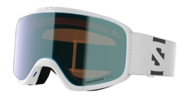Skibril Salomon Unisex Aksium 2.0 S Photochromic White / Blue 26 Small Fit