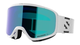 Skibril Salomon Unisex Aksium 2.0 White / Mid Blue 26 OTG