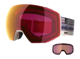 Skibril Salomon Unisex Radium Prime Sigma Rainy Day / Poppy Red (+ Extra Lens) Anti Fog+