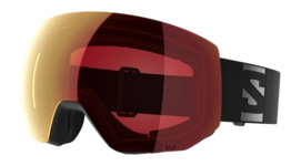 Skibril Salomon Unisex Radium Pro Sigma Photochromic Black / Poppy Red Anti Fog+