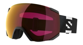 Skibril Salomon Unisex Radium Sigma Black / Poppy Red OTG