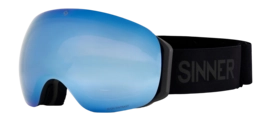Skibril Sinner Unisex Avon Matte Black Double Blue + Orange Sintrast