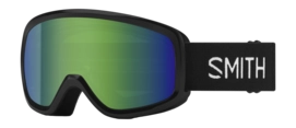 Skibril Smith Kids Snowday Green Sol-X Mirror Black Sferische lens