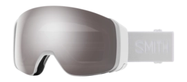 Skibril Smith Unisex 4D Mag White Vapor ChromaPop Sun Platinum Mirror BirdsEye Vision