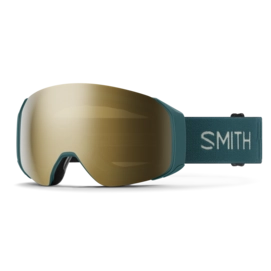 Skibril Smith Unisex 4D Mag S Malachite ChromaPop Sun Black Gold Mirror Small fit
