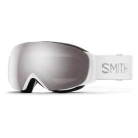 Skibril Smith Unisex I/O Mag S White Chunky Knit ChromaPop Sun Platinum Mirror Responsive Fit