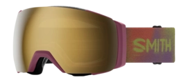 Skibril Smith Unisex I/O Mag XL ChromaPop Sun Black Gold Mirror Sprayer Extra lens