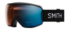 Skibril Smith Unisex Moment Black ChromaPop Pro Photochromic Blue Mirror Small Fit