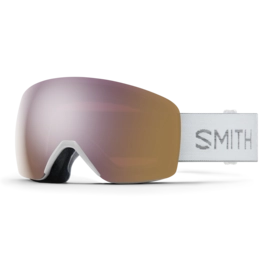 Skibril Smith Unisex Skyline ChromaPop Everyday Rose Gold Mirror White Chunky Knit Fog-X