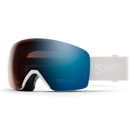 Skibril Smith Unisex Skyline White Vapor ChromaPop Pro Photochromic Blue Mirror Fog-X