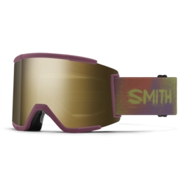 Skibril Smith Unisex Squad XL ChromaPop Sun Black Gold Mirror Sprayer Extra lens