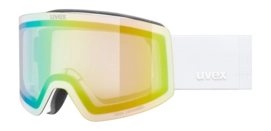 Skibril Uvex Unisex Provoqe V White Matt/Green Clear