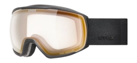 Skibril Uvex Unisex Victorious Pro V Black Matt/Red Clear