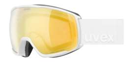 Skibril Uvex Unisex Victorious Small CV White Matt/Gold Green