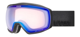 Skibril Uvex Unisex Victorious V Black Matt/Blue Clear