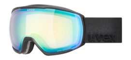 Skibril Uvex Unisex Victorious V Black Matt/Green Clear