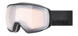 Skibril Uvex Unisex Victorious V Black Matt/Silver Clear