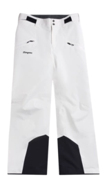 Skibroek Bergans Women Oppdal Insulated Shell Pants Arctic White Regular Fit