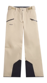 Skibroek Bergans Women Oppdal Sandstone Insulated Shell Pants Regular Fit