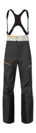 Skibroek Bergans Women Y MountainLine Dark Shadow Grey/Pearl Grey Breathe 3L Shell Bib Pants Regular Fit