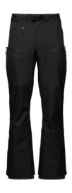 Skibroek Black Diamond Men Dawn Patrol Black Hybrid Pants Regular Fit