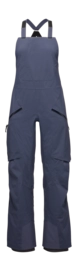 Skibroek Black Diamond Women Factor Charcoal Bibs Regular Fit