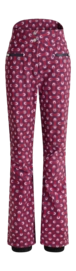 Skibroek Fusalp Women Diana Pilule Pilule Acajou Nuage Petit Slim fit