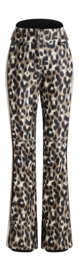 Skibroek Fusalp Women Elancia Leopard Leopard Flou Savane Regular Fit