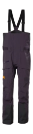 Skibroek Helly Hansen Men Sogn Bib Shell Pant Black Grape Regular Fit