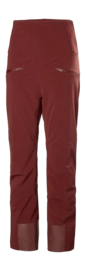 Skibroek Helly Hansen Women Alphelia High Waist Insulated Pant Mars Red Slim fit