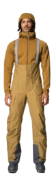 Skibroek Houdini Men Rollercoaster Bib Pants Greenish Gold Regular fit