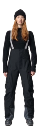 Skibroek Houdini Women Rollercoaster Bib Pants True Black Regular fit