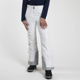 Skibroek KJUS Girls Whiteout Pants White/Alloy Regular Fit