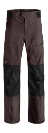 Skibroek Ortovox Heren Ravine Free 3L Pants Dark Chestnut Loose Fit