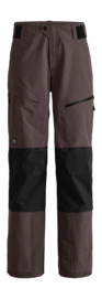 Skibroek Ortovox Damen Ravine Free 3L Pants Dark Chestnut Loose fit