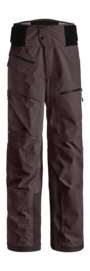 Skibroek Ortovox Dames Ravine Plus 3L Pants Dark Chestnut Loose fit