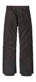 Skibroek Patagonia Kids Powder Town Pants Black Regular Fit