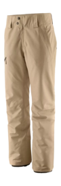 Skibroek Patagonia Women Insulated Powder Town Pants Reg Oar Tan