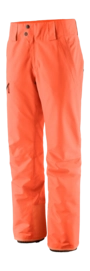Skibroek Patagonia Women Insulated Powder Town Pants Orange Peel Reg Regular fit