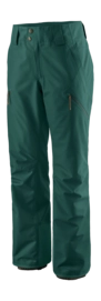 Skibroek Patagonia Women Powder Town Pants Cascade Green Regular Fit