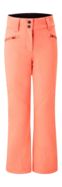 Skibroek Ziener Girls Alin Z Vibrant Peach Pants Junior Girls Tex Slim Fit
